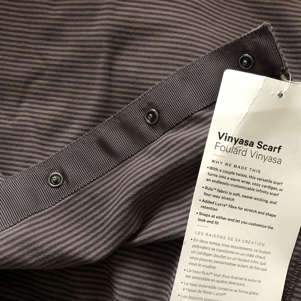 Lulu Lemon Foulard Vinyasa Scarf
